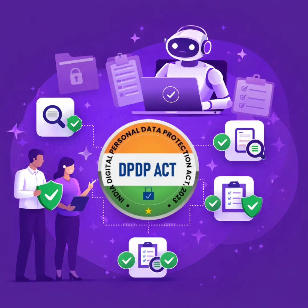 DPDPA compliance automation illustration